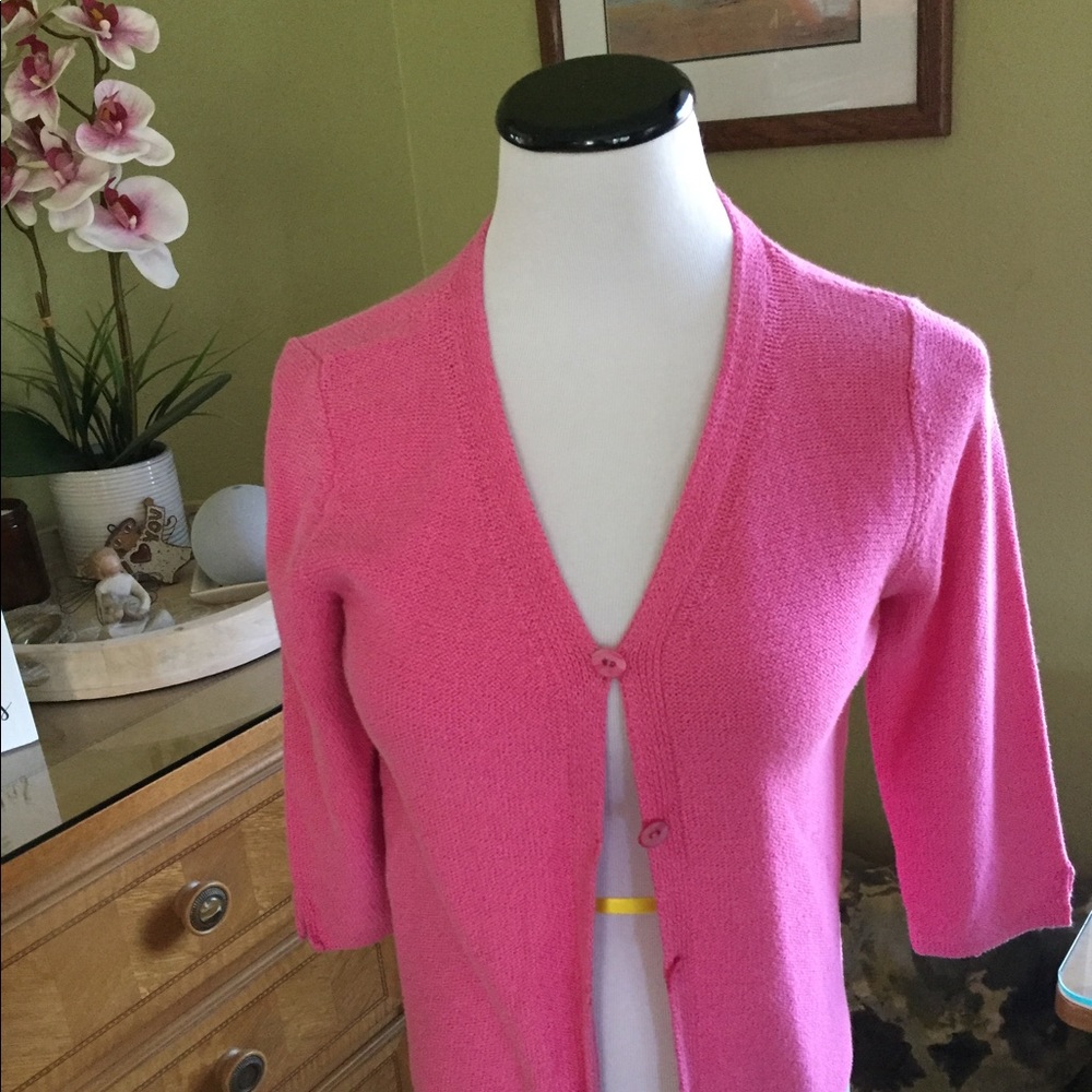 Sigrid Olsen Cotton Cardigan